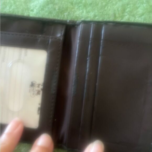 Coach Card Wallet handbag logo cardholder purse money coin holder money bag - Picture 5 of 6